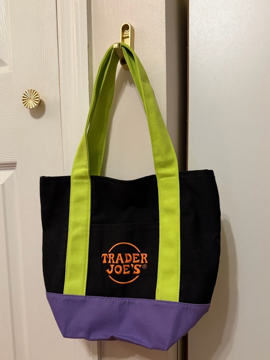 Handbags - Halloween themed TraderJoe’s Mini Tote